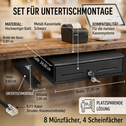 Geldschublade mit
